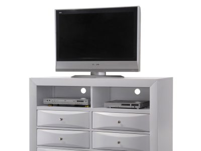 FD 0016A TV Dresser (White)